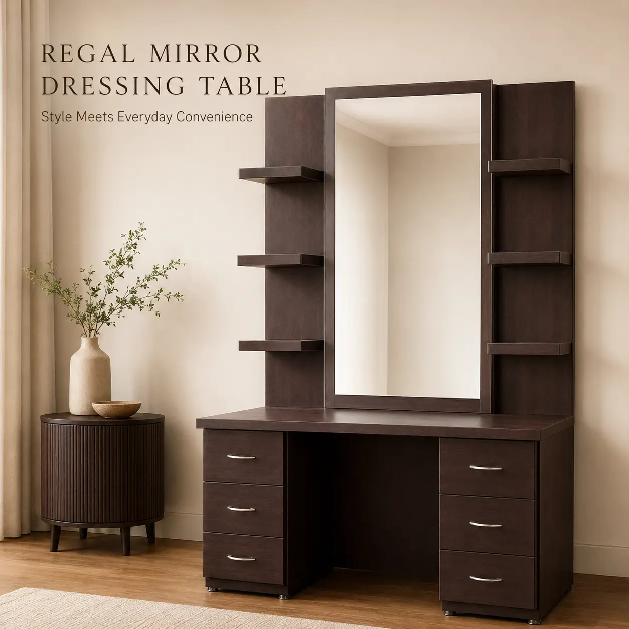 Regal mirror dressing table